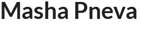 Masha Pneva Logo
